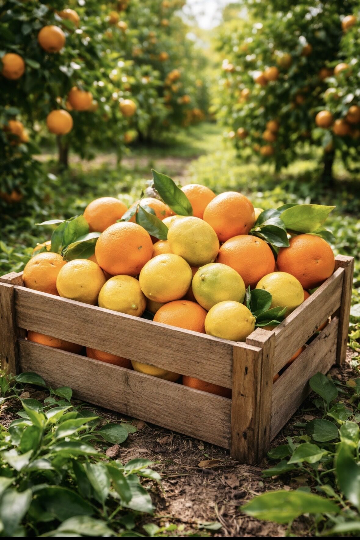 Portakal & Limon Doğal Karışık Paket – 10 kg (8 kg Portakal + 2 kg Limon)