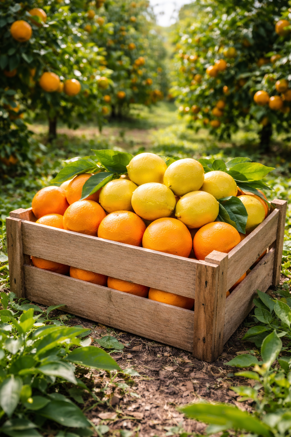 Portakal & Limon Doğal Karışık Paket – 7 kg (5 kg Portakal + 2 kg Limon)