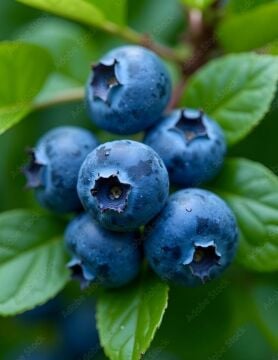 Blueberry (Yaban Mersini) Fidanı – Kare Mini Saksı